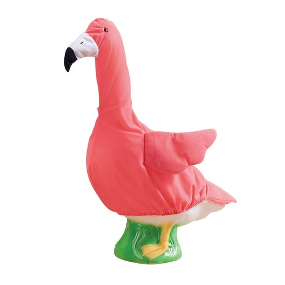 Gaggleville Flamingo Goose Outfit, Fits Large 23" H Statue, by Fox Valley Traders