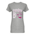 thumbnail image 1 of Flamingo Grandma  Shaped T-Shirt Women -Image by Shutterstock, Female Medium, 1 of 2