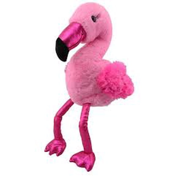 Flamingo Hand Stuffed Plush Animal 16in