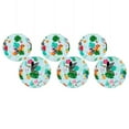 thumbnail image 1 of Flamingo Hawaiian Print Paper Lanterns With Palm Tree Leaves Birthday Wedding Decorations Anniversaire Summer Birthday, 1 of 11