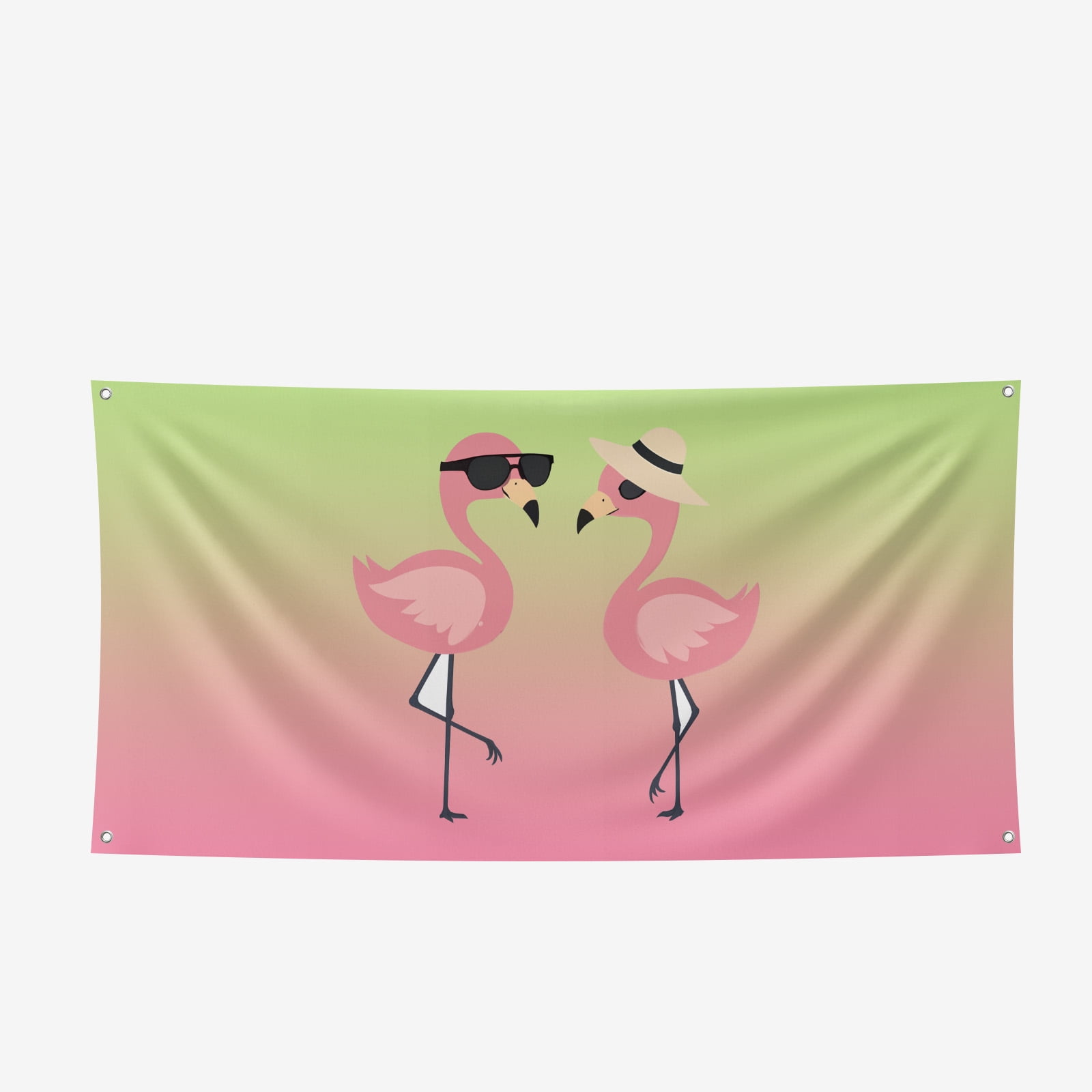 Flamingo Holiday Banner – Festival Backdrop 35*70in Perfect for ...