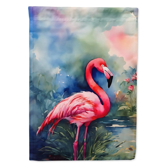 Flamingo House Flag 28 in x 40 in