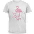 thumbnail image 1 of Flamingo I Will Flock You Up Mens T Shirt White SM, 1 of 1
