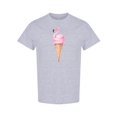 thumbnail image 1 of Flamingo Ice Cream T-Shirt Women -Image by Shutterstock, Female XX-Large, 1 of 4