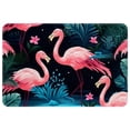 thumbnail image 1 of Flamingo Indoor Rug Outdoor Carpet Door Rug Polyester Non-Slip Machine Washable Bath Mats, 1 of 6