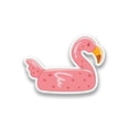thumbnail image 1 of Flamingo Inflatable Sticker -Smartprints Designs, Vinyl Sticker, 1 of 3