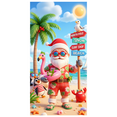 thumbnail image 1 of Flamingo Inflatable Summer Santa Claus Holiday Beach Banner for Christmas Party Tropical Theme Kids Activity, 1 of 7