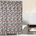 thumbnail image 1 of Flamingo Lagoon Shower Curtain, 1 of 2
