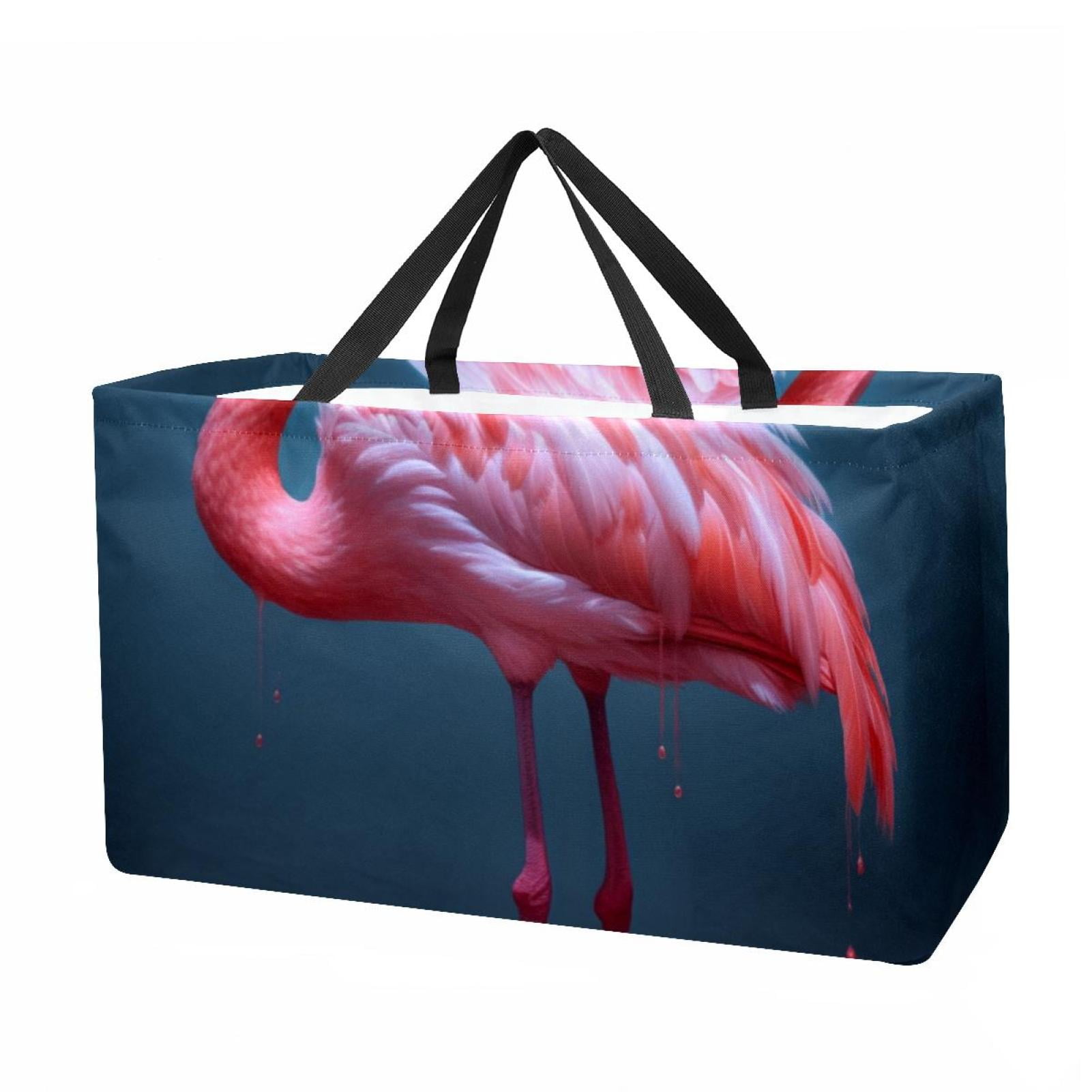 Flamingo Large Capacity Reinforced Oxford Cloth Storage Bin - Reusable ...