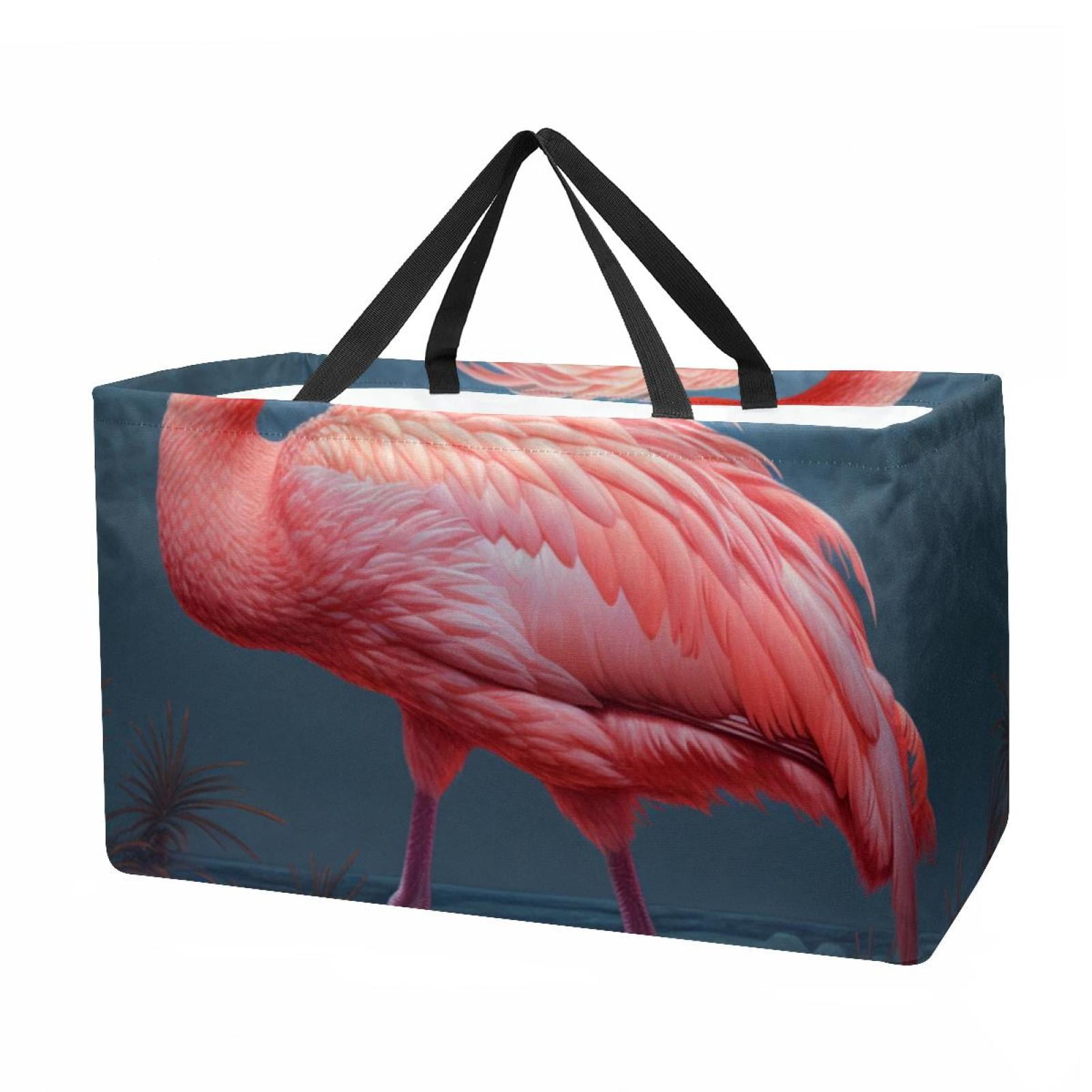 Flamingo Large Capacity Reusable Foldable Oxford Cloth Storage Bin ...