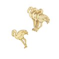 thumbnail image 1 of Flamingo Laser-Cut Wood Shapes, Natural, 2-Inch, 12-Count, 1 of 1