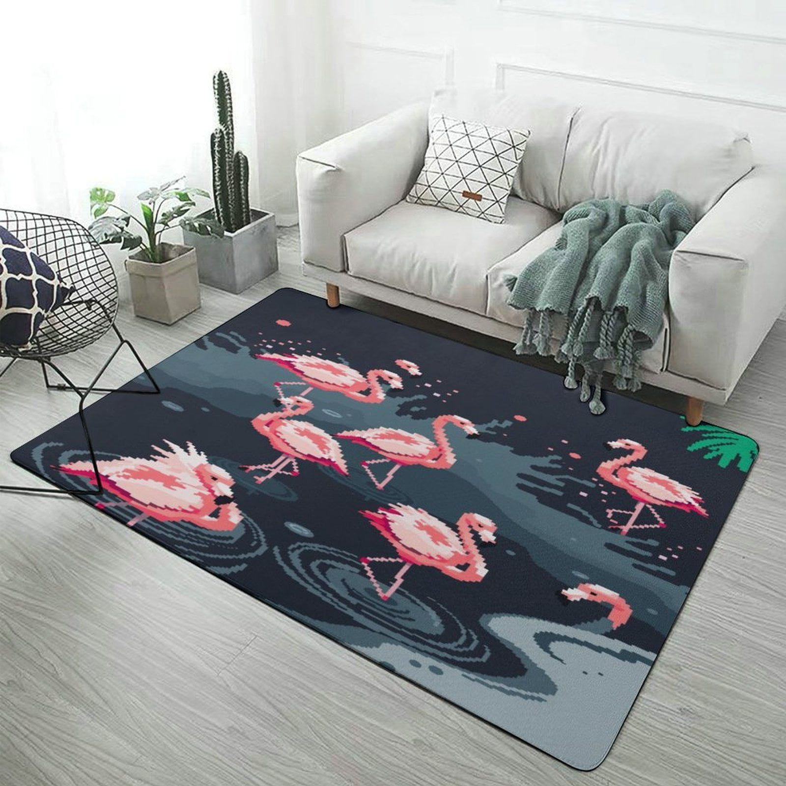 Flamingo Light Luxury Home Carpets Living Room Ration Large Rugs Modern ...