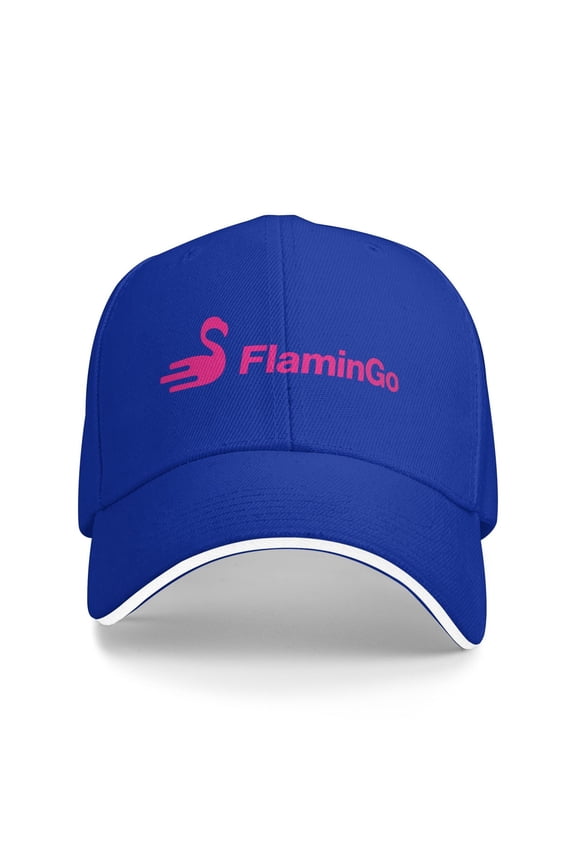 Flamingo Logo Unisex Adult Baseball Caps Adjustable Casquette Dad Hat Sandwich Cap Outdoors Headwear