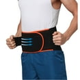 thumbnail image 1 of Flamingo Lumbar Sacro Belt, Black & Orange, Back Pain, 1 piece, Small, 1 of 7