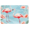 thumbnail image 1 of Flamingo Machine Washable Non-Slip Polyester Door Rugs Office Rug Indoor Rug, 1 of 6