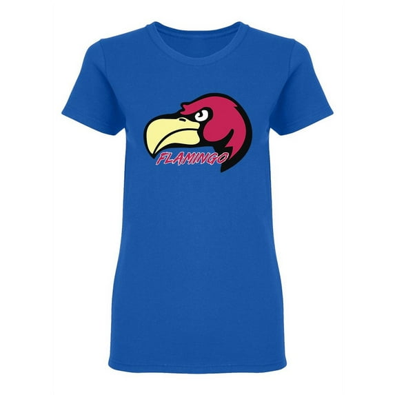 Flamingo Mascot Shaped T-Shirt Women -Image by Shutterstock, Female XX-Large