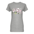 thumbnail image 1 of Flamingo Nature Set Shaped T-Shirt Women -Image by Shutterstock, Female Large, 1 of 2