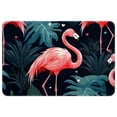 thumbnail image 1 of Flamingo Non-Slip Polyester Door Mat Floor Mats Bath Rugs Machine Washable, 1 of 6