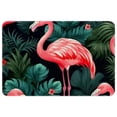 thumbnail image 1 of Flamingo Non-Slip Polyester Kitchen Mat Door Rugs Indoor Rug, Machine Washable, 1 of 6