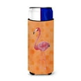 thumbnail image 1 of Flamingo Orange Polkadot Michelob Ultra Hugger for Slim Cans, 1 of 1