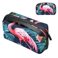 thumbnail image 1 of Flamingo Oxford Fabric Waterproof Digital Bag Cable Organizer Travel Small Holder for Charger, Hard Drive - 5.9x9.44x3.14 in., 1 of 6
