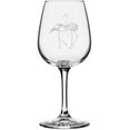 thumbnail image 1 of Flamingo Pair Zoo Animal Themed Etched All Purpose 12.75oz Libbey Wine Glass, 1 of 1