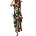 thumbnail image 1 of Flamingo Pattern Art Sleeveless Dress Women's Summer Suit Dresses for Women 2025 Luxury Party Dress, 1 of 7