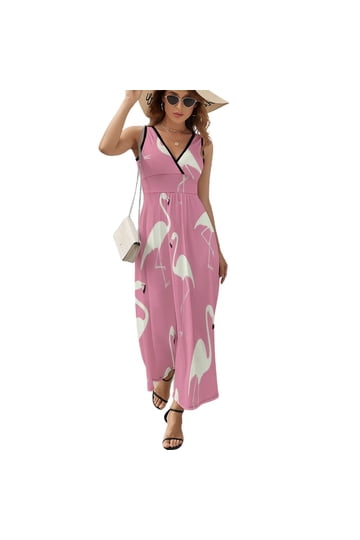 beach summer maxi dresses Linen Maxi Beach Dress Livia M / Cloudy Blue main image 0