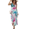 thumbnail image 1 of Flamingo Pattern Art Sleeveless Dress Women's Summer Suit Dresses for Women 2025 Luxury Party Dress, 1 of 7