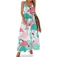 thumbnail image 1 of Flamingo Pattern Fine Art Sleeveless Dress Summer Dress Woman 2025, 1 of 7