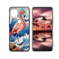 thumbnail image 1 of Flamingo Phone Case, Designed for Moto One 5G Ace Case Soft Silicon for women girls boys wife gift,Shockproof Phone Cover, 1 of 1