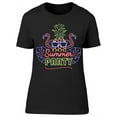 thumbnail image 1 of Flamingo Pineapple Summer Party T-Shirt Women -Image by Shutterstock, Female 3X-Large, 1 of 2