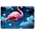 thumbnail image 1 of Flamingo Polyester Indoor Mat Office Floor Mat Non-Slip Machine Washable, 1 of 6