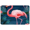 thumbnail image 1 of Flamingo Polyester Non-Slip Door Carpet Kitchen Mat Floor Rug - Machine Washable, 1 of 6