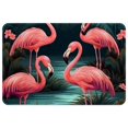 thumbnail image 1 of Flamingo Polyester Non-Slip Machine Washable Area Rugs for Office Floor, 1 of 6