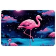 thumbnail image 1 of Flamingo Polyester Non-Slip Machine Washable Floor Mat: Outdoor Carpet Floor Mats, 1 of 6