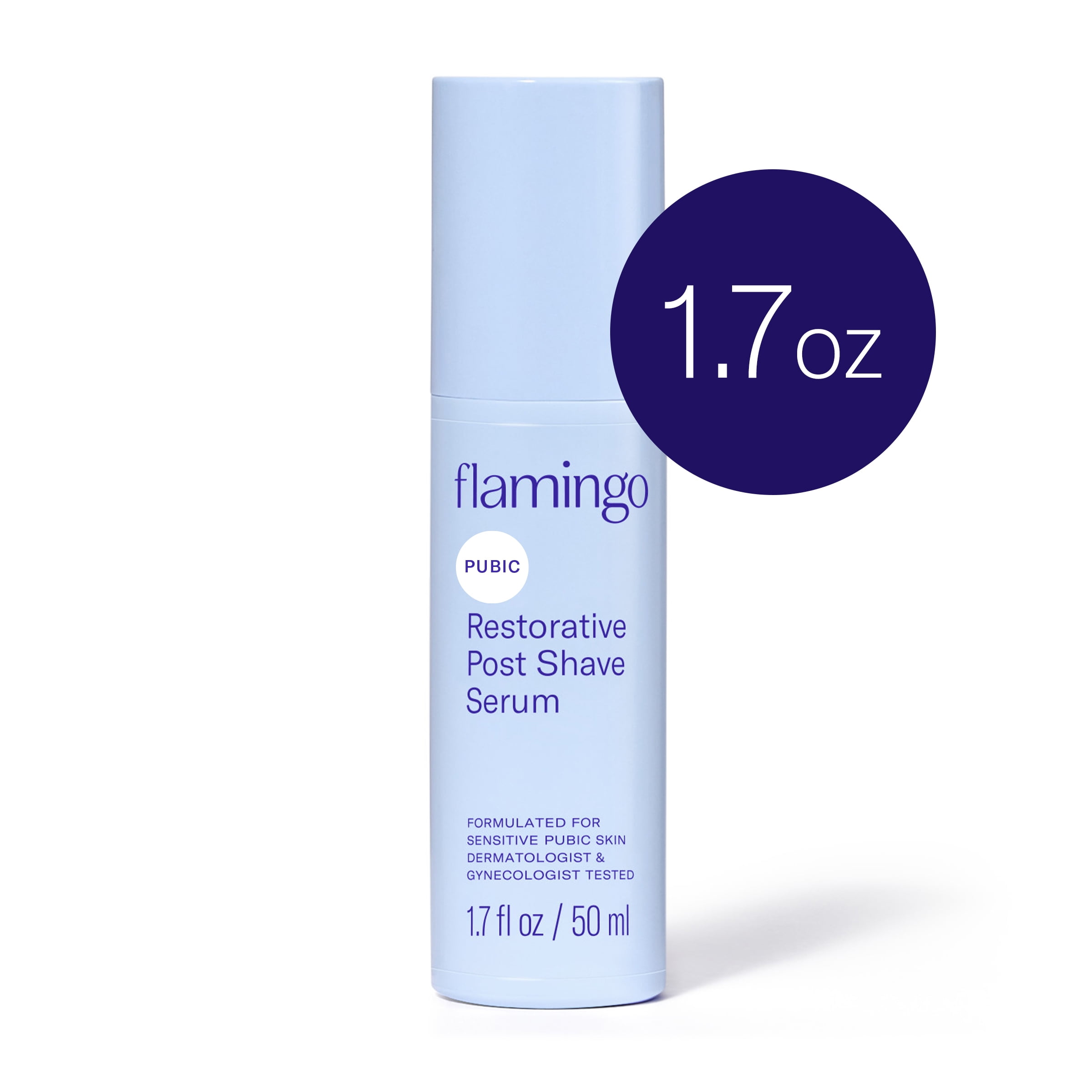 Flamingo Pubic Restorative Post Shave Serum for Women, 1.7 fl oz