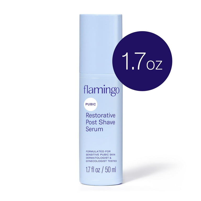 Flamingo Pubic Restorative Post Shave Serum for Women, 1.7 fl oz