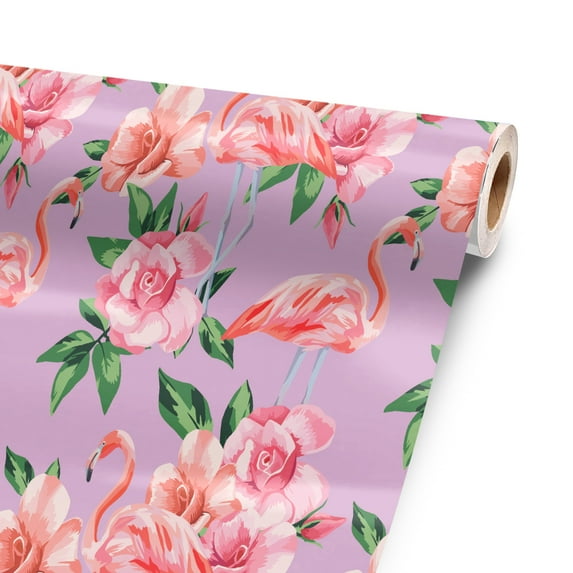 Flamingo Rose 48” x 52” Vinyl Wrap Sheet for large or custom items | 3M wrap DIY to custom skin gear of all types and sizes, including vehicles, boats, appliances, furniture, atv’s,