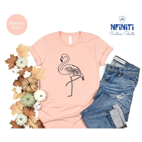 Flamingo Shirt, Flamingo Gift, Women's Flamingo t Shirt, Cool Flamingo Tee, Cute Flamingo Gift, Mingo Tee, Flamingo Women All Size S-5Xl