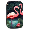 thumbnail image 1 of Flamingo Soft Comfortable Furry Printed Armrest Cover 12.5x8.2 Inch - Car Armrest Mat Accessory, 1 of 6