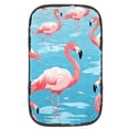 thumbnail image 1 of Flamingo Soft Comfortable Furry Printed Armrest Cover Car Armrest Mat Armrest Accessory 12.5x8.2 Inch, 1 of 6