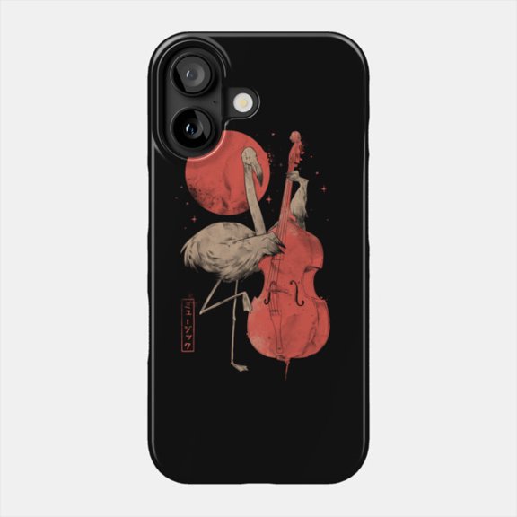 Flamingo Song Cello Case for Apple iPhone 11 12 13 14 15 16 17 Pro Max