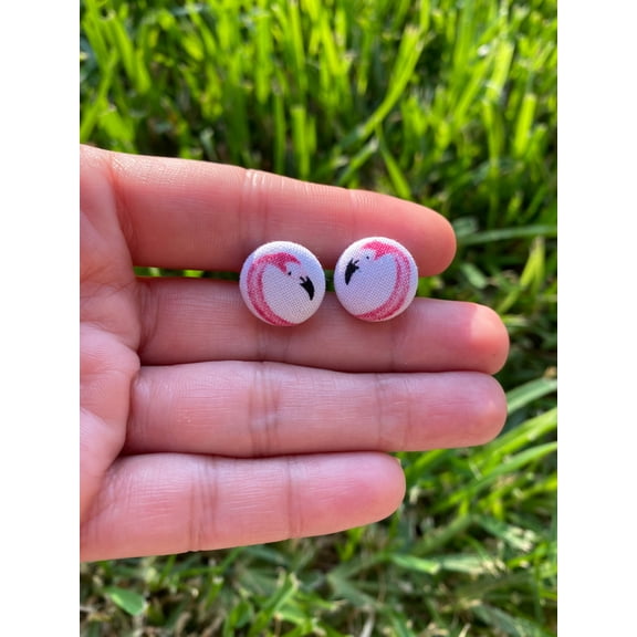 Flamingo Stud earrings