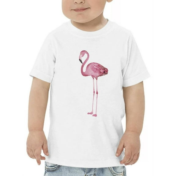 Flamingo T-Shirt Toddler -SPIdeals Designs,  4 Toddler