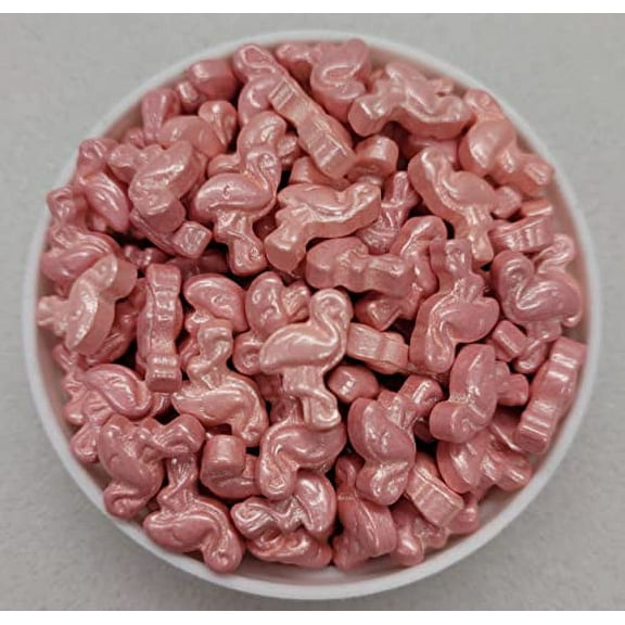 Flamingo Thick Quins Confetti Sprinkles, Cake, Cookie, Donut, Summer Beach 4 oz