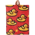 thumbnail image 1 of Flamingo Throw Blanket Gifts for Women, Tropical Flamingo Blankets for Living Room Home Decor, Cozy Flannel Flamingo Plush Throws 50"x60", 1 of 5
