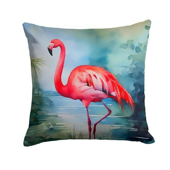 Flamingo Throw Pillow 18 in x 18 in