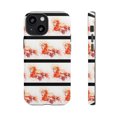 thumbnail image 1 of Flamingo Tough iPhone 15 Case-iPhone Case-iPhone-Orange & Black iPhone Case, 1 of 2