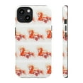 thumbnail image 1 of Flamingo Tough iPhone 15 Case-iPhone Case-iPhone-Orange iPhone Case, 1 of 2